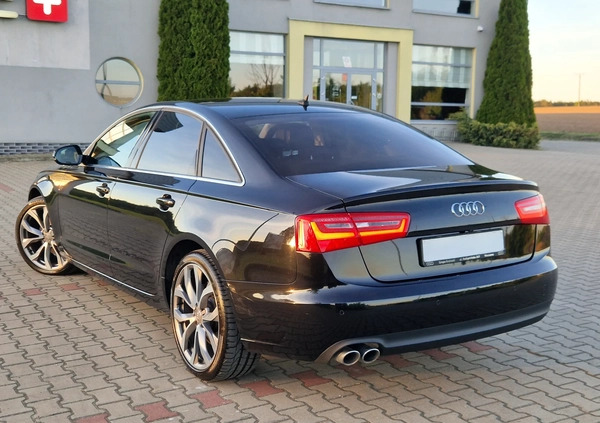 Audi A6 cena 59999 przebieg: 180000, rok produkcji 2013 z Mława małe 191